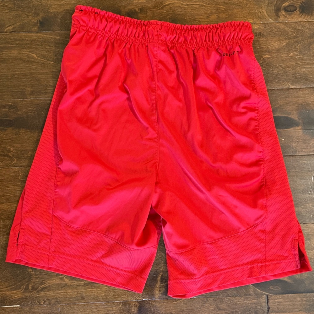 Nike Men's Dri Fit Red Athletic Shorts, Size Small - Picture 6 of 8